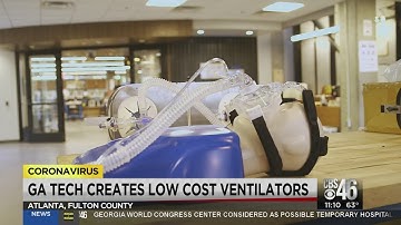 GA Tech produces low cost ventilators to help with shortage
