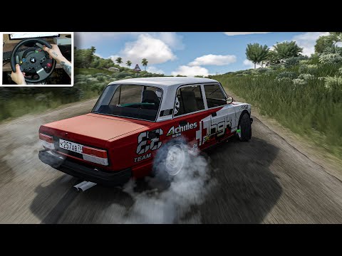 Видео: VAZ 2107 JZ  - Assetto Corsa Steering Wheel