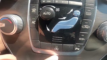 How to Enable or Disable Start Stop Function in VOLVO V70 III ( 2007 – 2016 )