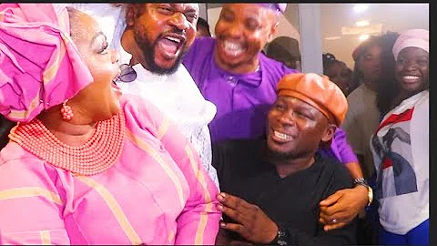 See What Odunlade Adekola, Eniola Badmus, Kamo, Muyiwa ,Woli Agba Did That Got Everyone Laughing