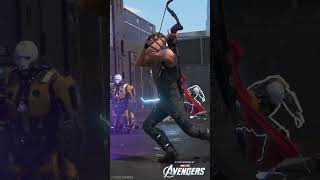 🎯 Hawkeye&#39;s MCU-Inspired Outfit Hits the Marketplace! #shorts