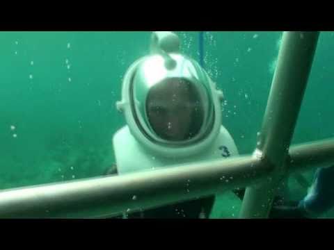 Scuba Diver Girls Visit Coral World St. Thomas USVI