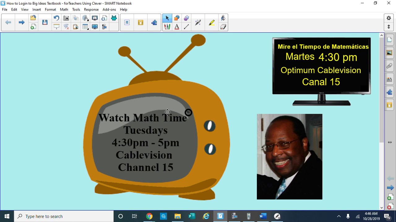 How to login to big ideas textbook for students using clever youtube