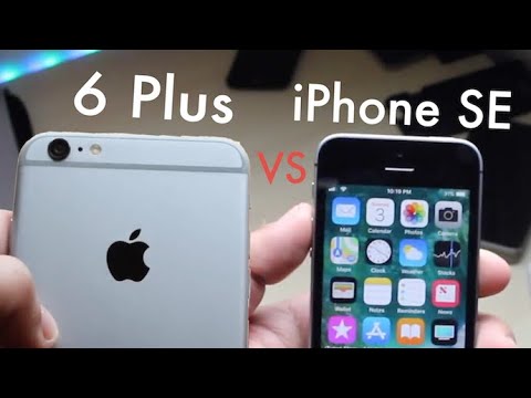 Iphone 6 Plus Vs Iphone Se In 18 Comparison Review Youtube