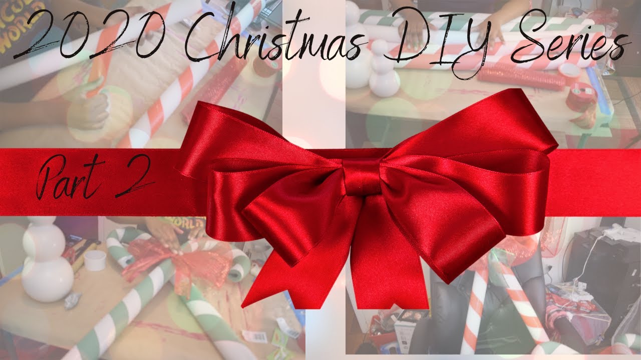 🌲 Outdoor Christmas Decor DIY Simple Dollar Tree DIY 🌲 YouTube