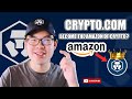 Can Crypto.com CRO become the Amazon of Crypto?  (CRO Arena, Grammy awards and Early Day Amazon)