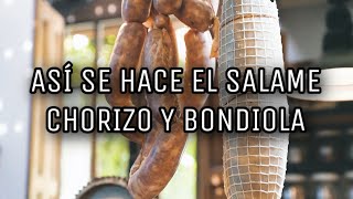 COMO HACER SALAME CHORIZO Y BONDIOLA |  Potrocattaneo ft. Benetti charcuteria