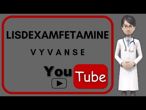 What is LISDEXAMFETAMINE used for (Vyvanse). Review, side effects, dosage, moa of Lisdexamfetamine thumbnail