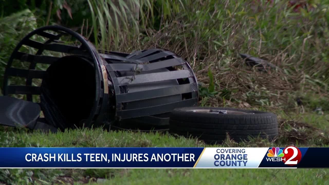 16-year-old driver dies after car slams into pole in east Orlando - YouTube