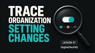 Audit GitHub Organization Changes and Review Automation Governance | Lesson 47