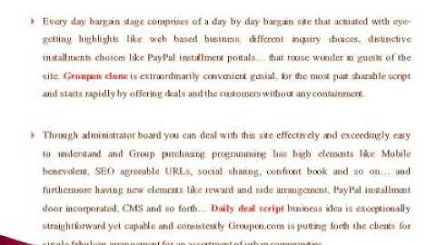 Groupon Script -  Daily Deal Script  - Groupon Clone