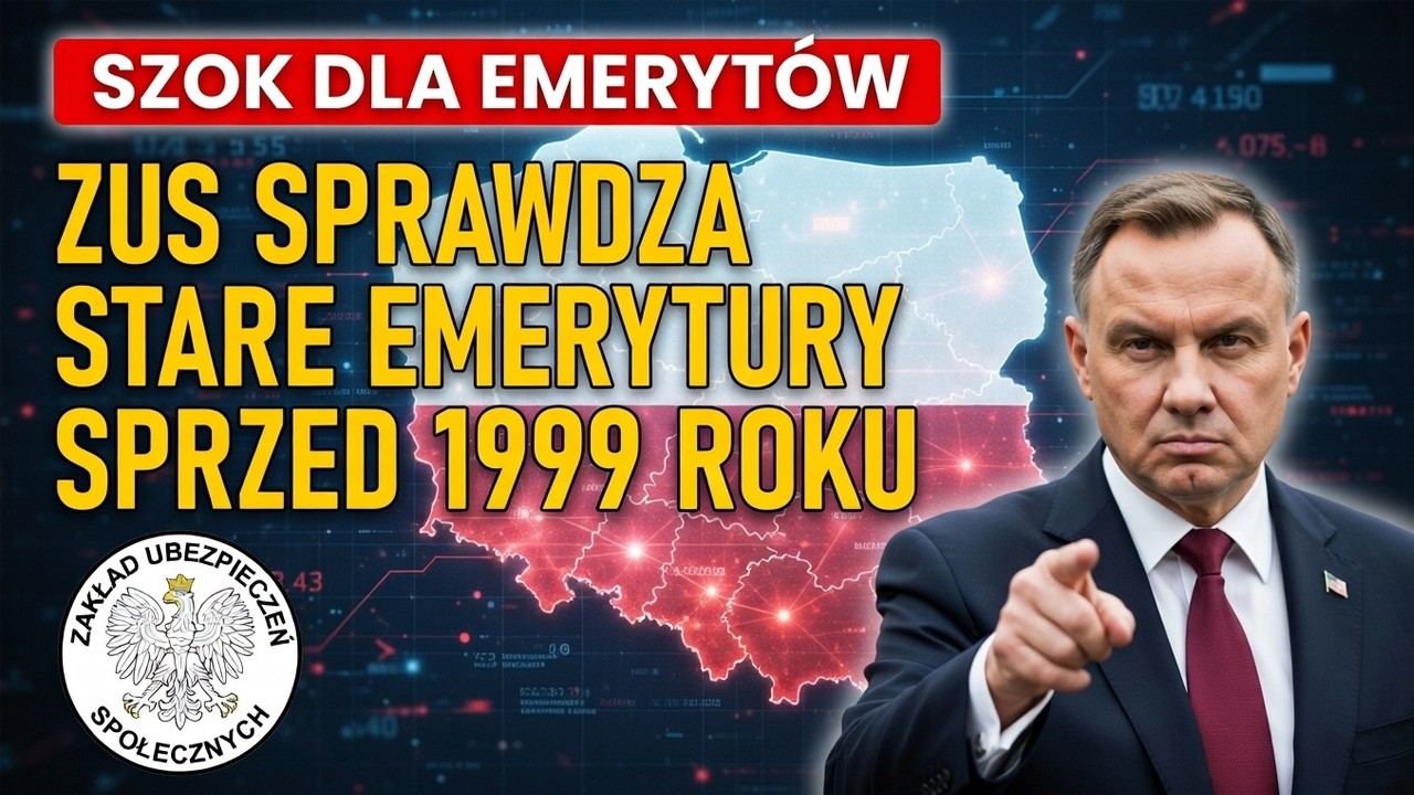 ⚠️ SZOK! ZUS Sprawdza Emerytury Sprzed 1999 – Możliwe Duże Podwyżki