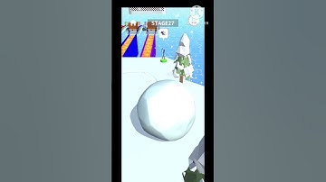 I PLAYING A FAMOUS GAME SNOW RACE GAME LEVEL 109 COMPLETE #gaming #shorts #viral #games #snowrace