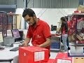 Inside An E-commerce Warehouse