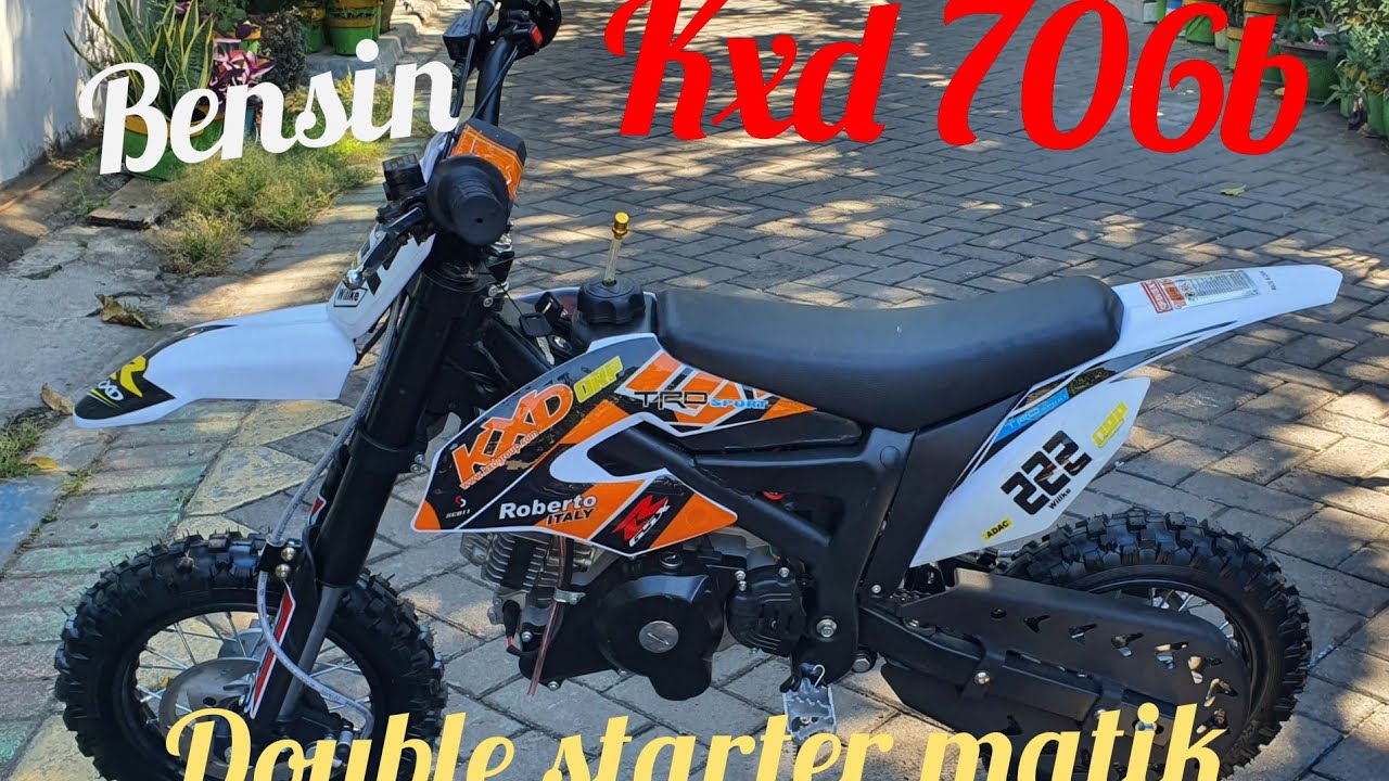 Unboxing / proses perakitan motor trail mini 50 cc 4 tak kxd bulldog..silahkan di simak gaes