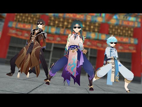 【MMD/Genshin Impact】 What Happens In Liyue When We Log Off