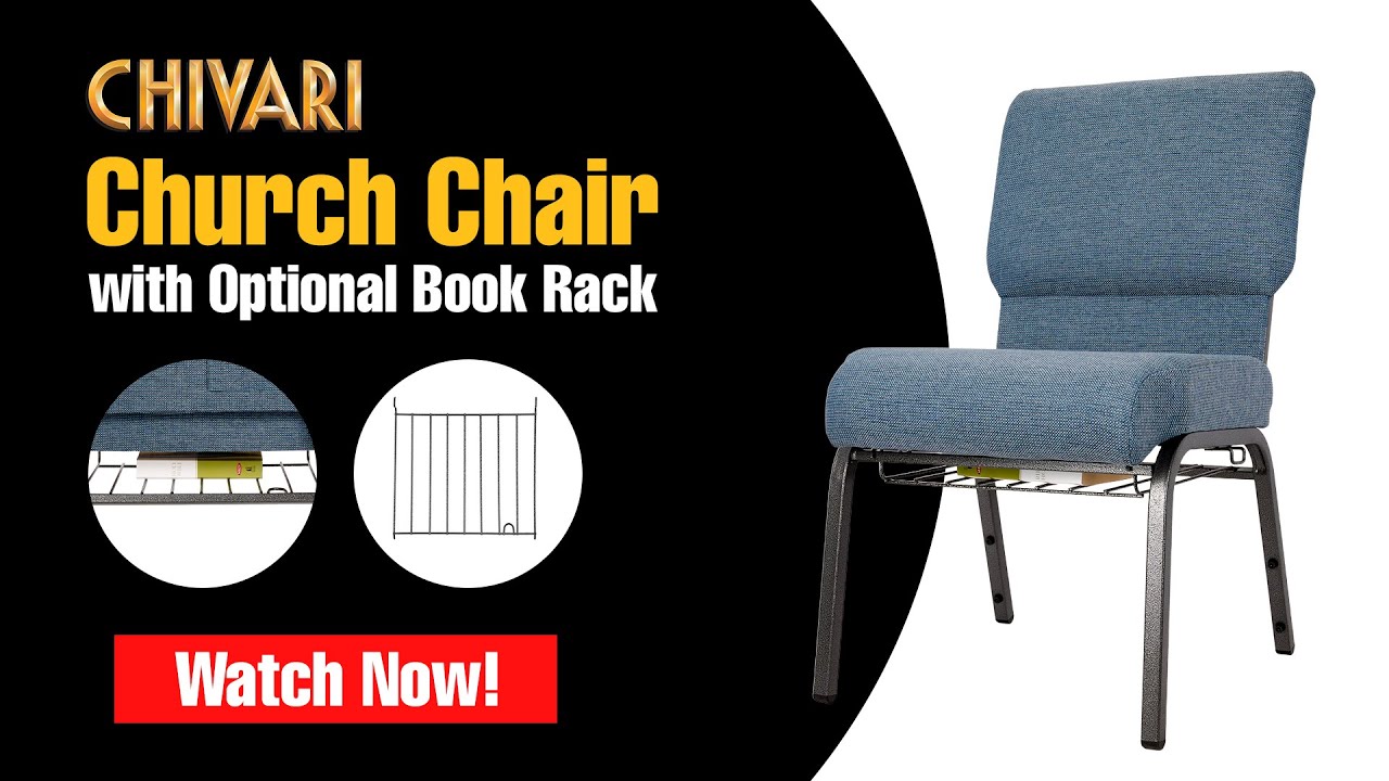 Прочные церковные стулья с продуманной системой хранения — созданы для комфорта и универсальности.