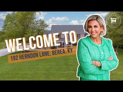 192 Herndon Lane, Berea, KY home video tour