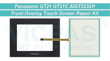 Panasonic AIGT2232H HMI Touch Panel Overlay Repair