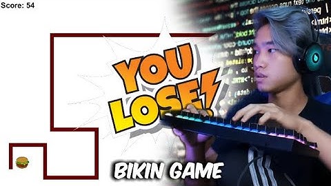 Tugas 1 Semester Gw Kerjain Dalam Beberapa Menit - Classic Snake Game - Greenfoot Game Coding