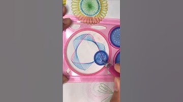 Mesmerising mandala art! 🌀✨ #spirograph #geometricart #art #lineart #drawing #satisfying #artist