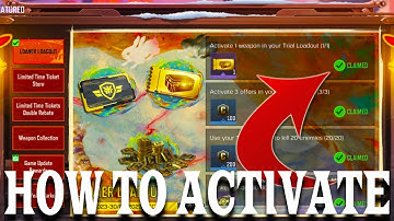 How to ACTIVATE 1 Weapon & 3 Offers in Trial Loadout in COD Mobile