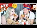 Reacting To Hate Comments 19 | KFC Mukbang Special (ft. Luxeria) | Roly