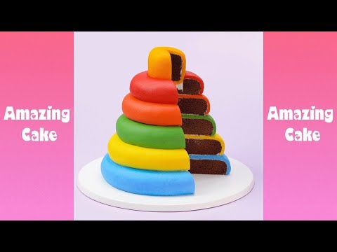 Video: Pyramid cake: simple recipes and cooking options
