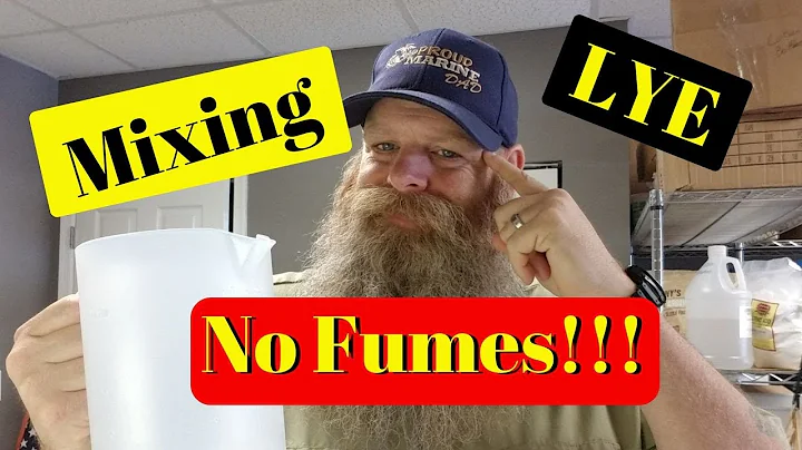 Mixing Lye With No Fumes! -Soap Making 101