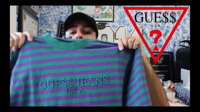 REAL VS ASAP GUESS STRIPE T SHIRTS, ULTIMATE GUIDE A$AP - YouTube