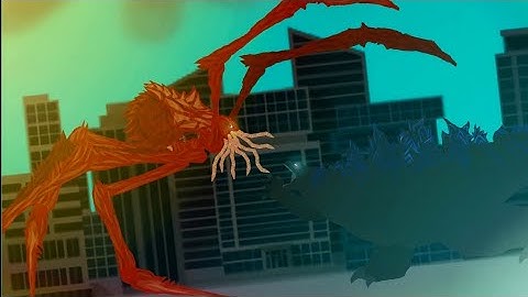 Godzilla Vs Scylla || Godzilla X Kong: The New Empire || Animation