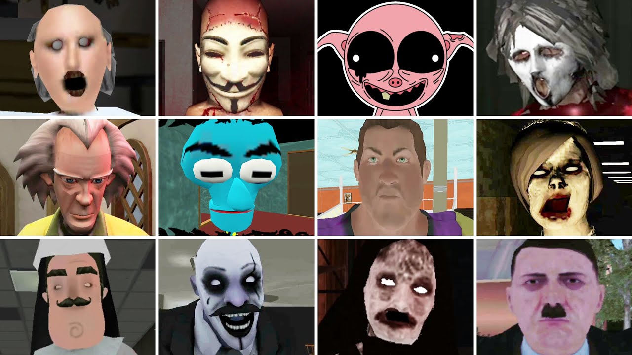 They Caught Me #15 | Horror Clown,Siren Head,Scary Clown Escape,Gorefield,Police Granny,The Ghost