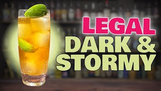 Rum Cocktails; How to make a LEGAL Dark and Stormy Cocktail!