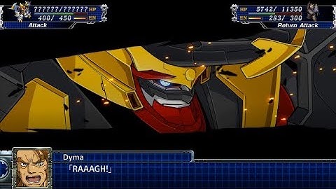 Super Robot Wars T ~DyGaian 1 All Attacks~