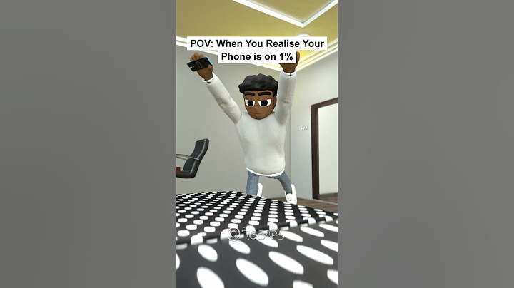 POV : When You Realise Your Phone Is On 1%