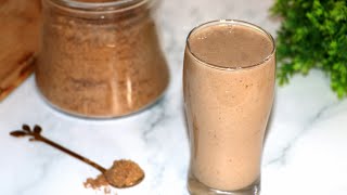 Must try this Homemade Weight Gainer Protein Powder with smoothie recipe