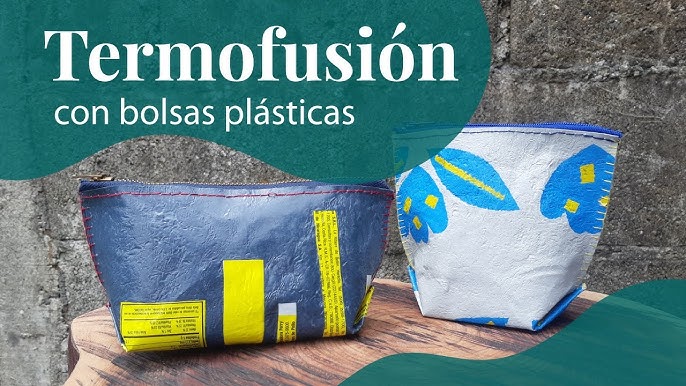 Cómo reciclar BOLSAS DE PLÁSTICO y convertirlas en TELA 😲😍♻️ 