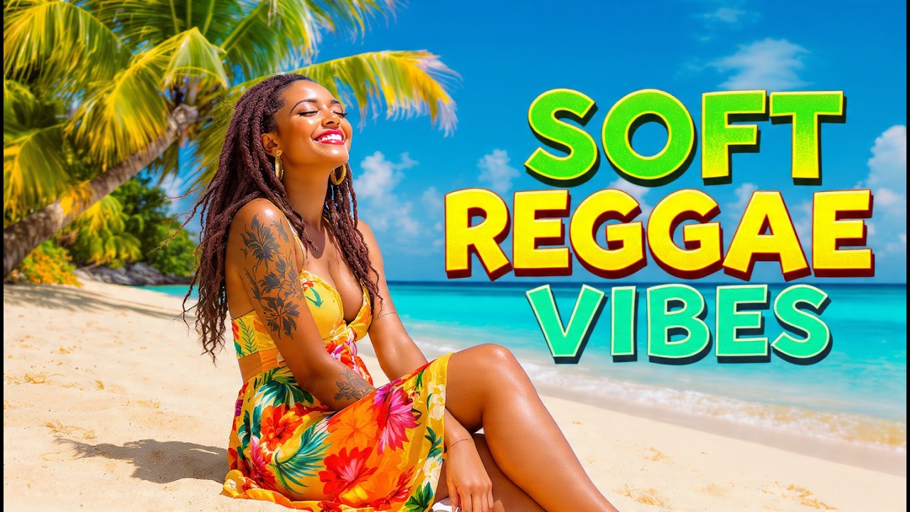 DEEP BEACH CHILL REGGAE LIVE 🌊 Relaxing Island Sounds for Work & Study