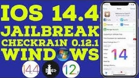 How to Jailbreak iOS 14.4/14.5 with checkn1x on Windows