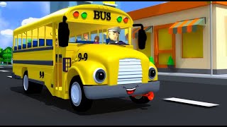 Wheels On The Bus + BINGO Songs & Nursery Rhymes @DelTvKids