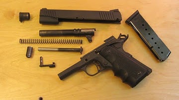 M1911A1 Field Strip Basic Disassembly Assembly