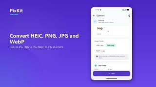 Compress Photos, Convert HEIC to JPG and Make PDFs | PixKit Android