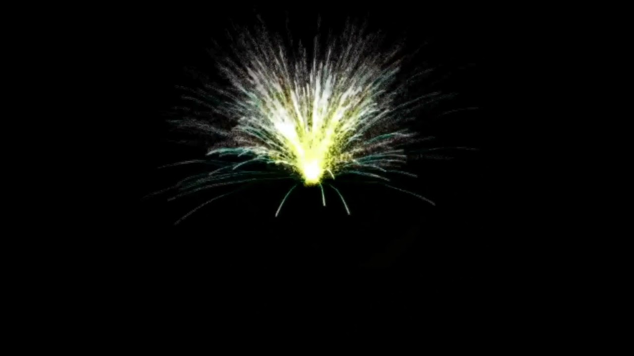 Fireworks effect black screen hd