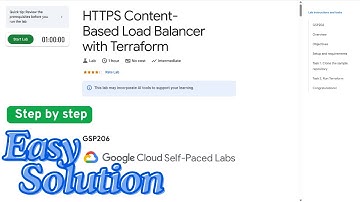 HTTPS Content Based Load Balancer with Terraform | GSP206 |#qwiklabs #arcade #gsp206