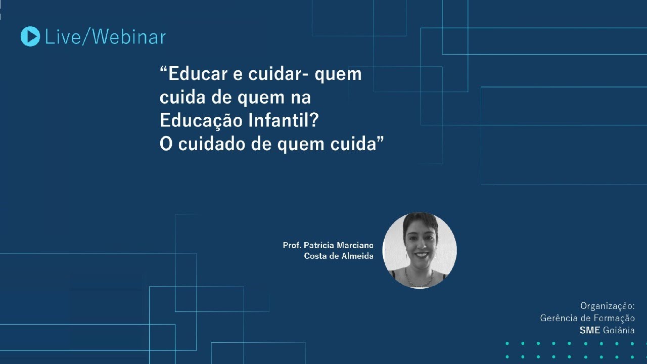 Educar e cuidar: quem cuida de quem na Educação Infantil? O cuidado de ...
