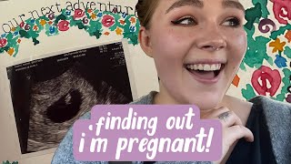 finding out i&#39;m pregnant | LIVE VLOG!