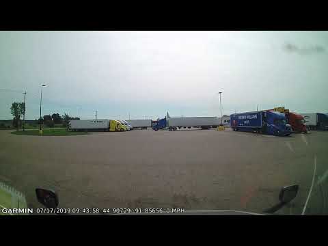 071719 - Truck stop lot accident