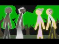 Granny and Grandpa VS Granny and Grandpa - Stickman Animation