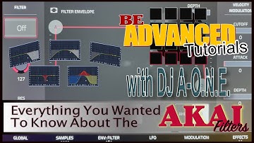 Everything You Wanted To Know About The Akai Filters (MPC One, MPC Live, MPC X, Akai Force)