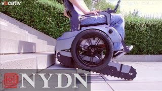 This Wheelchair Can Climb Up Stairs